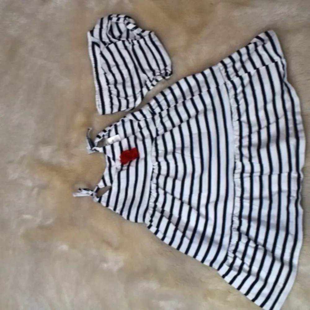 Oshkosh Striped dress Carters Sweater Size 12 Months